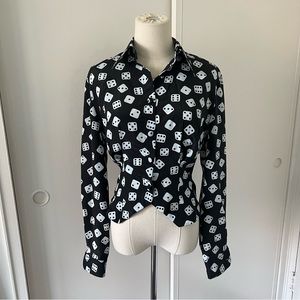 Patrick Kelly dice blouse